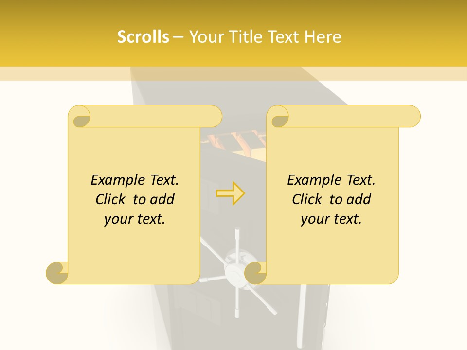 Gold Deposit PowerPoint Template