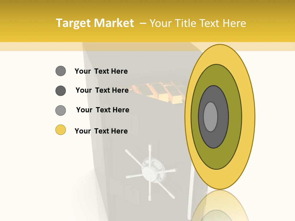 Gold Deposit PowerPoint Template