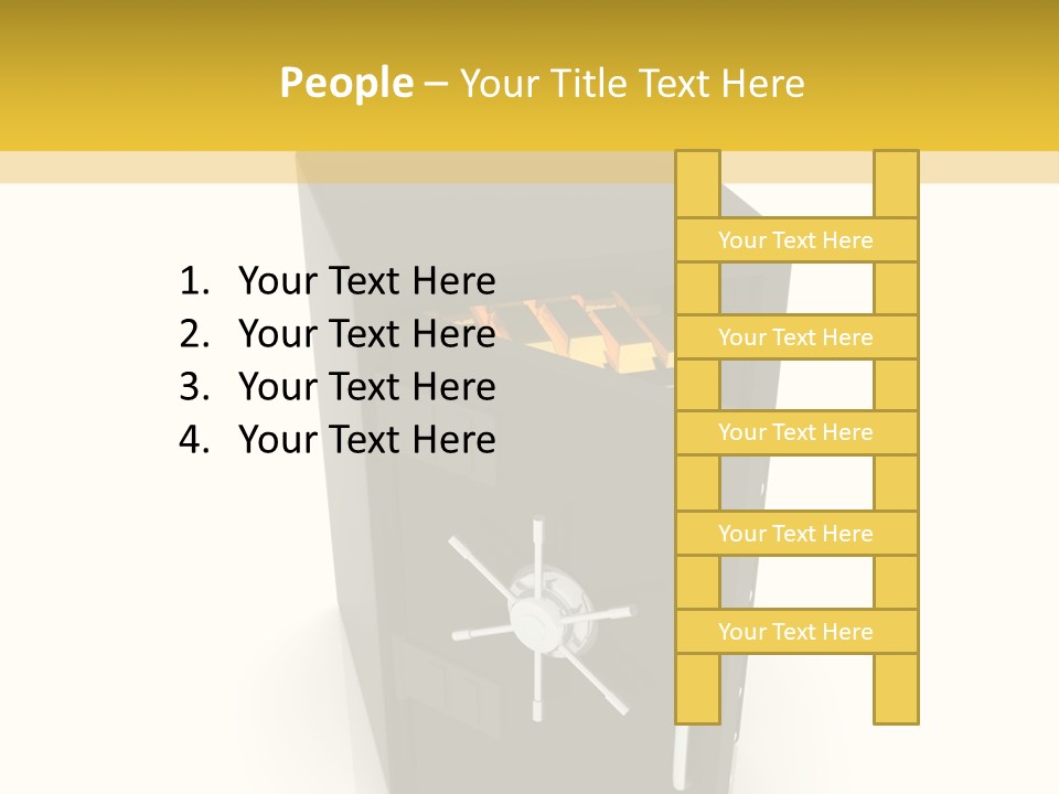 Gold Deposit PowerPoint Template