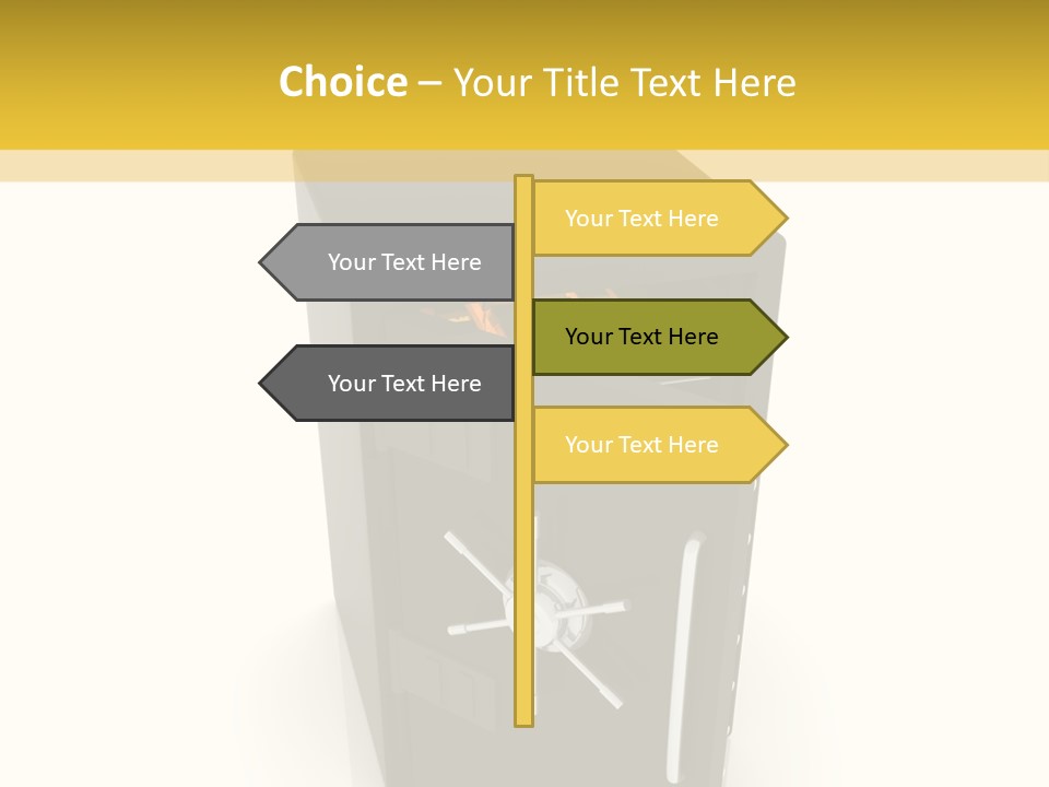 Gold Deposit PowerPoint Template