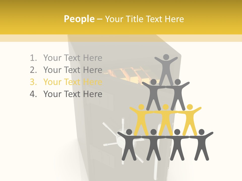 Gold Deposit PowerPoint Template