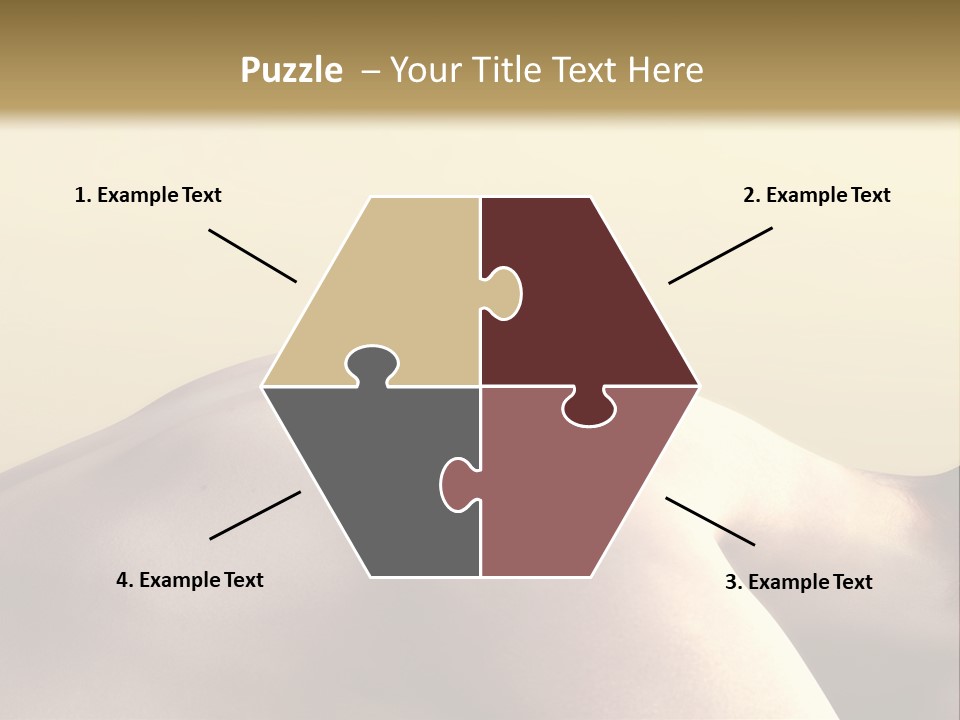 Woman Receiving Acupuncture PowerPoint Template