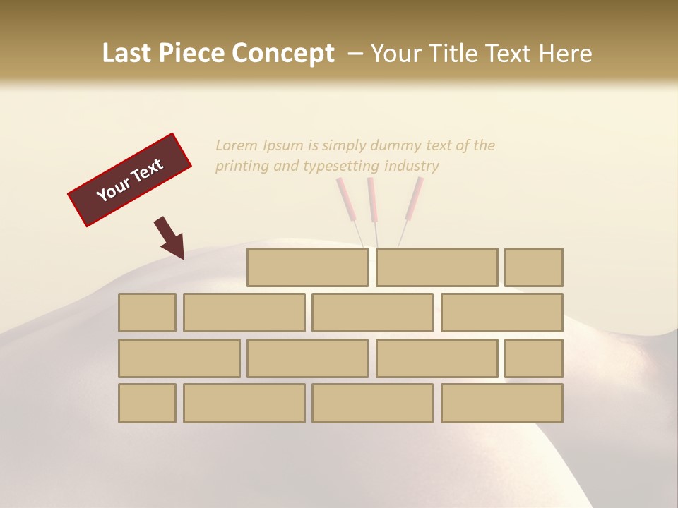 Woman Receiving Acupuncture PowerPoint Template