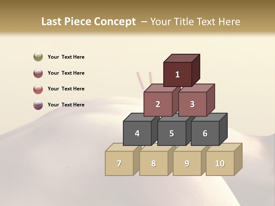 Woman Receiving Acupuncture PowerPoint Template