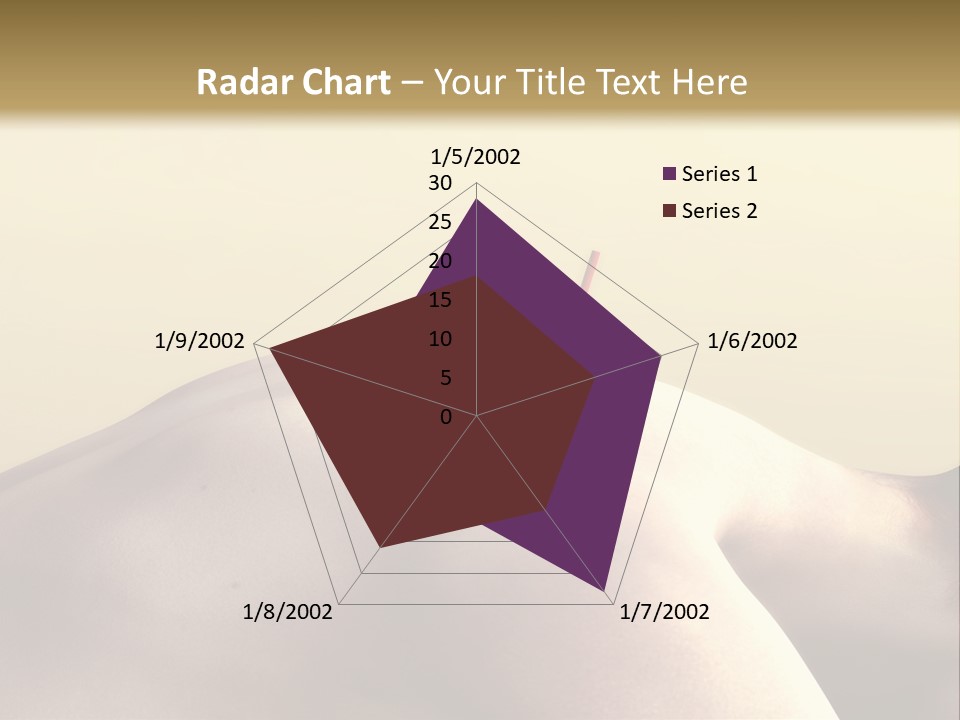 Woman Receiving Acupuncture PowerPoint Template