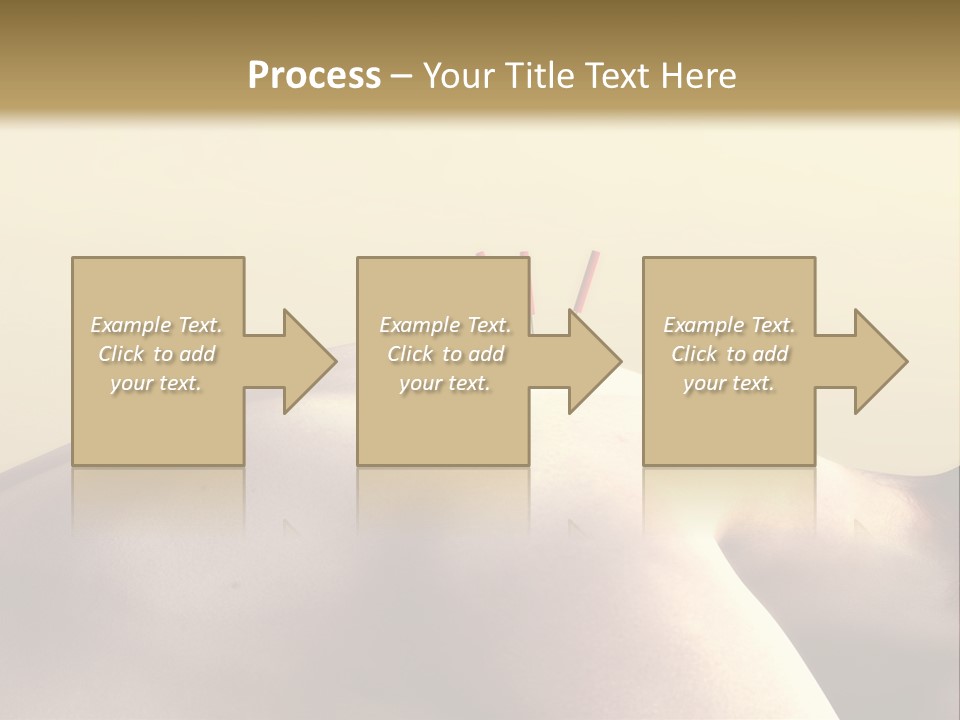 Woman Receiving Acupuncture PowerPoint Template