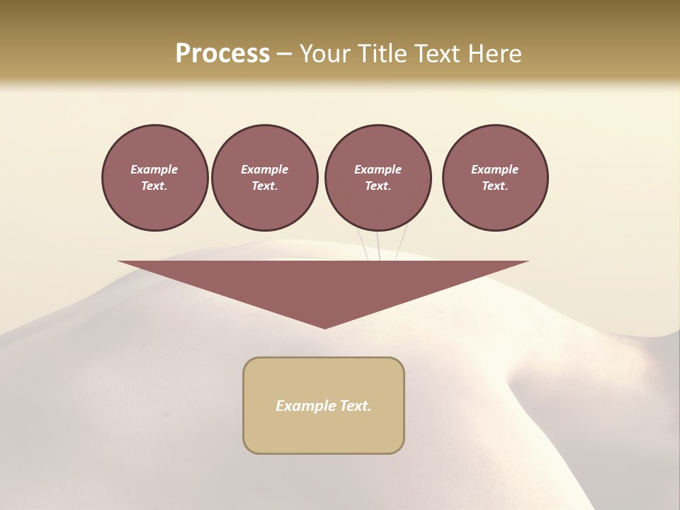 Woman Receiving Acupuncture PowerPoint Template