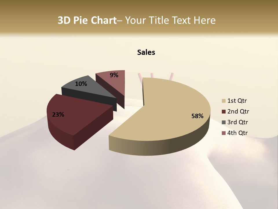 Woman Receiving Acupuncture PowerPoint Template