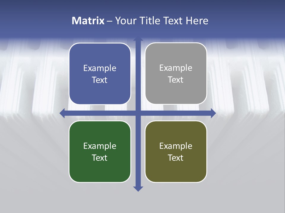 White Radiator PowerPoint Template