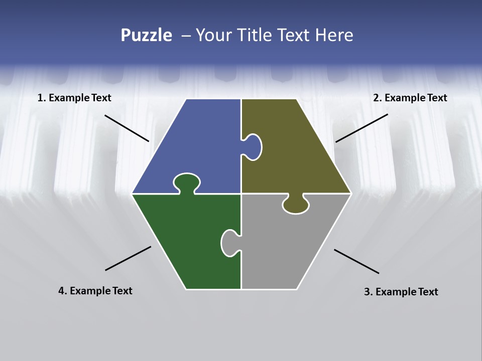 White Radiator PowerPoint Template