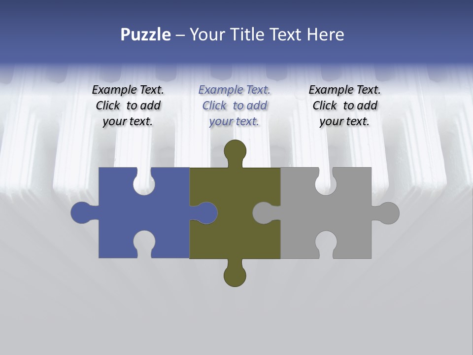 White Radiator PowerPoint Template