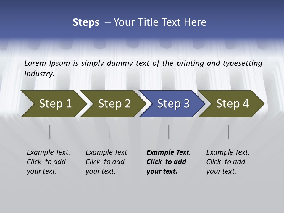 White Radiator PowerPoint Template