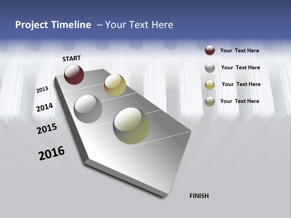 White Radiator PowerPoint Template