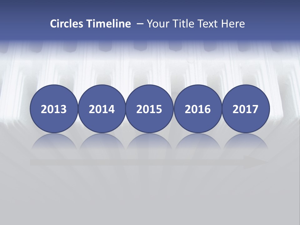 White Radiator PowerPoint Template