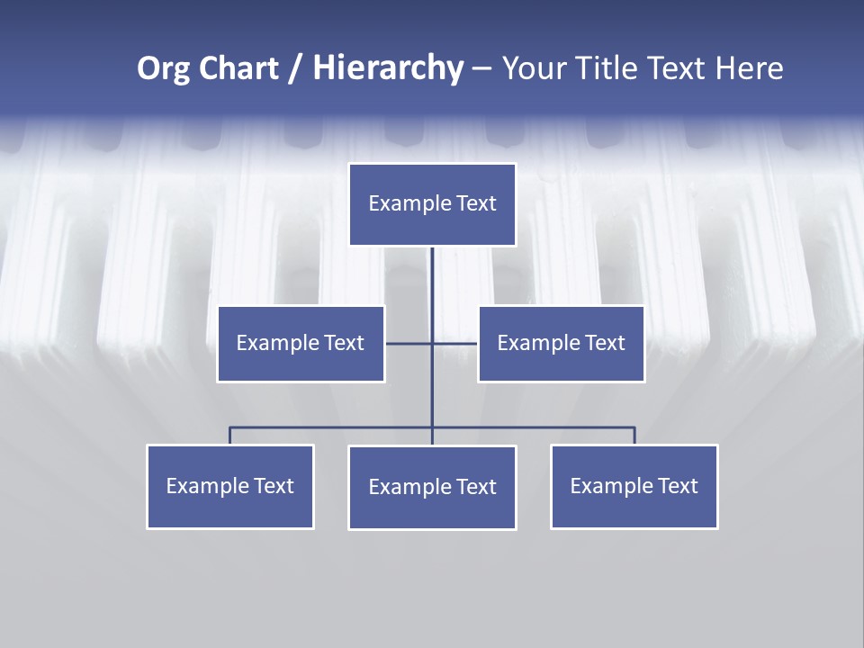 White Radiator PowerPoint Template