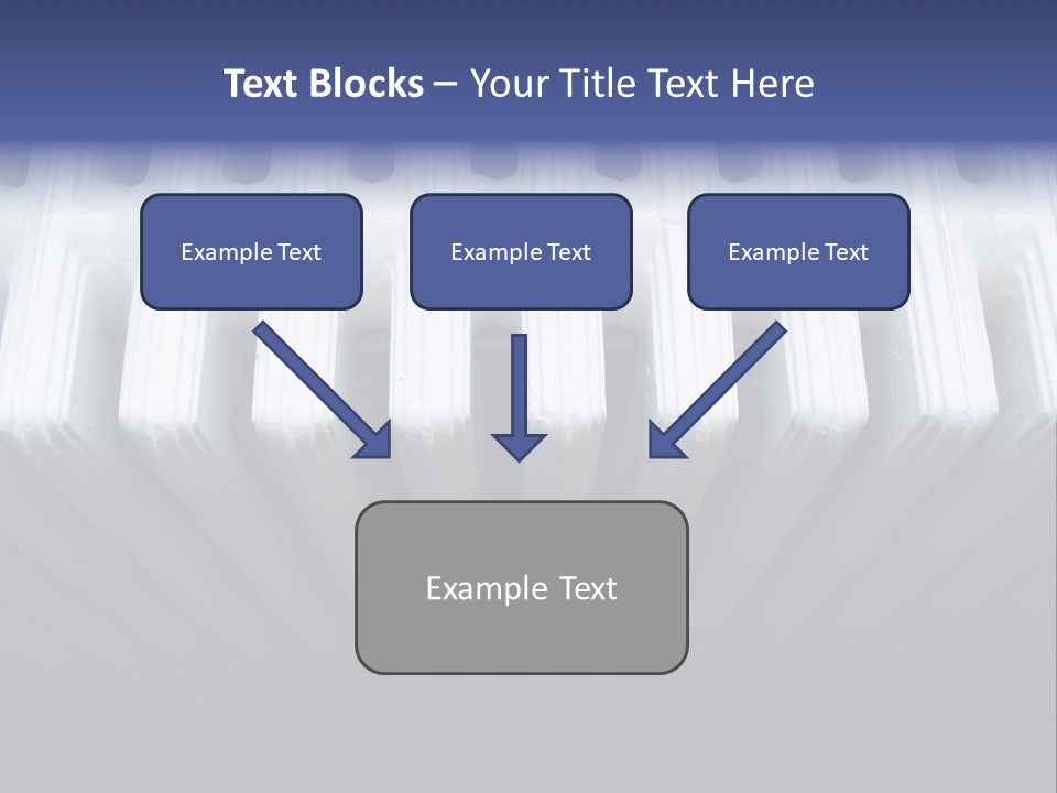 White Radiator PowerPoint Template