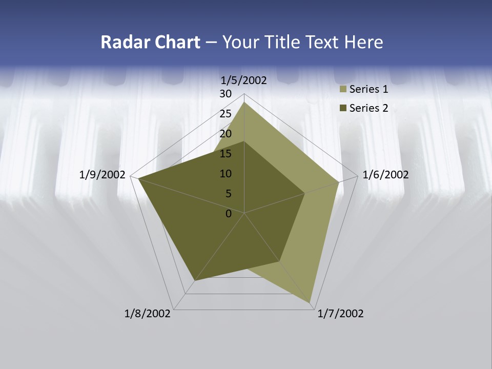 White Radiator PowerPoint Template