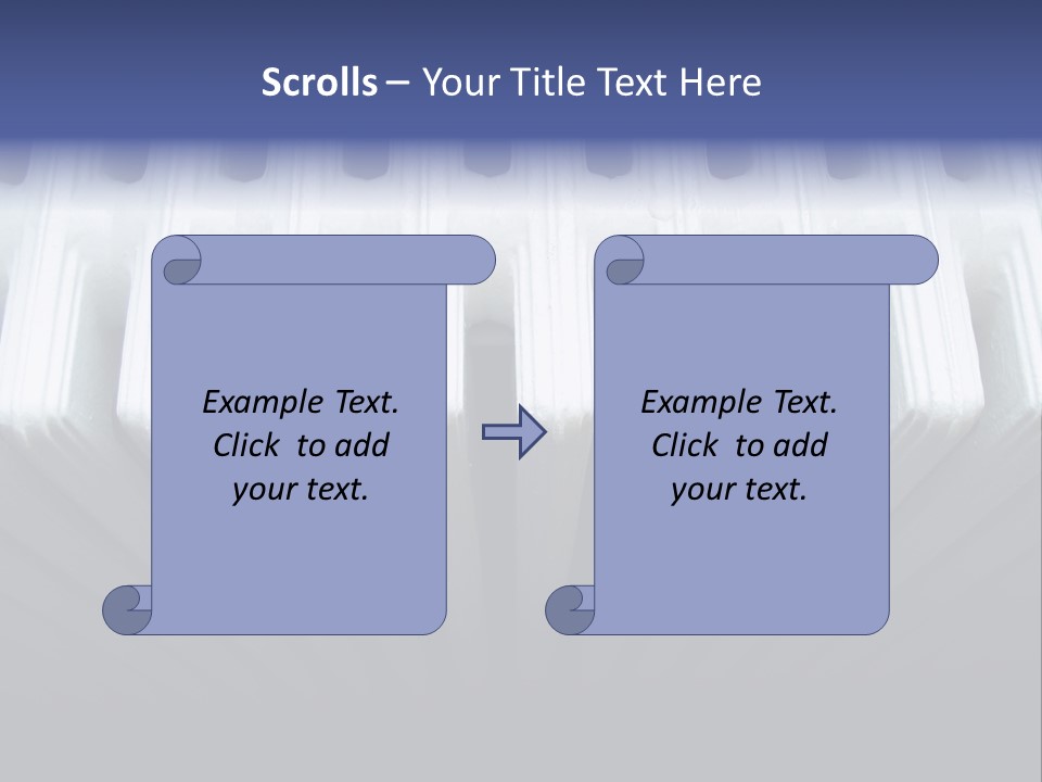 White Radiator PowerPoint Template