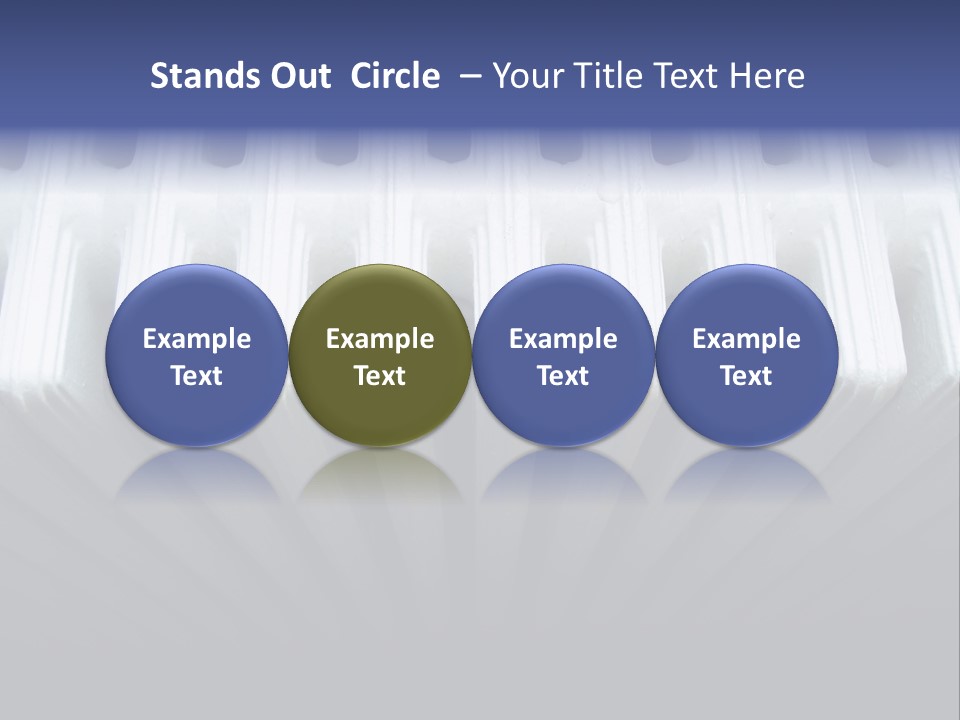 White Radiator PowerPoint Template