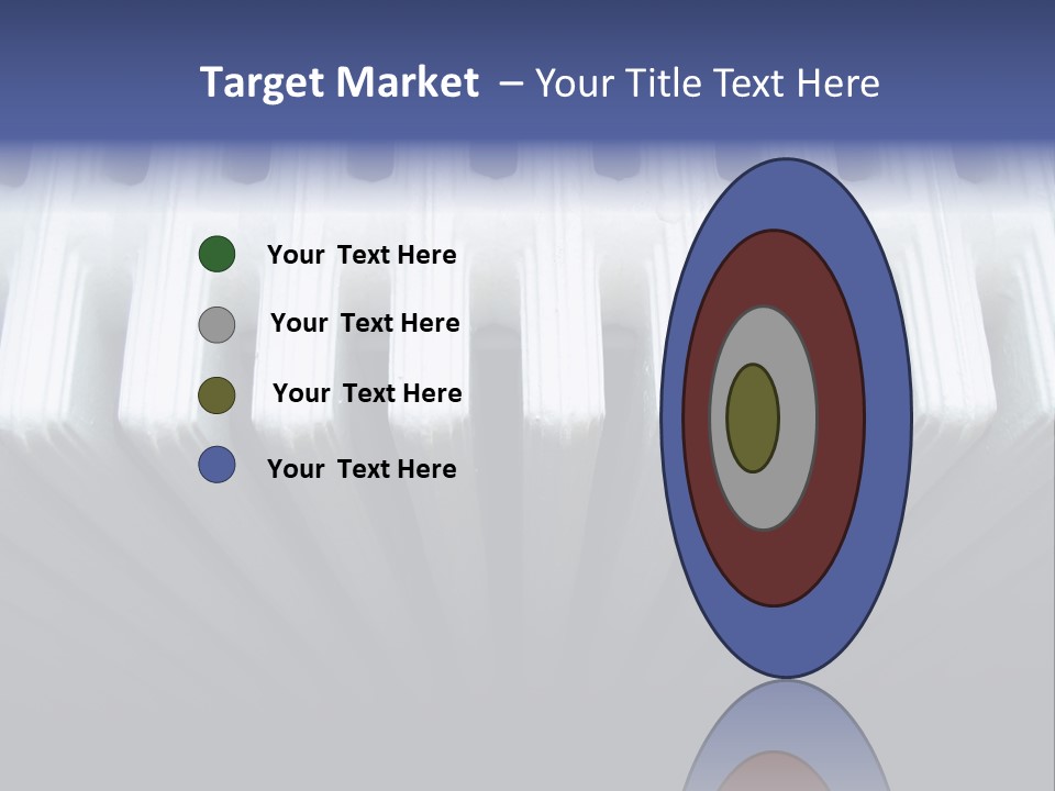 White Radiator PowerPoint Template