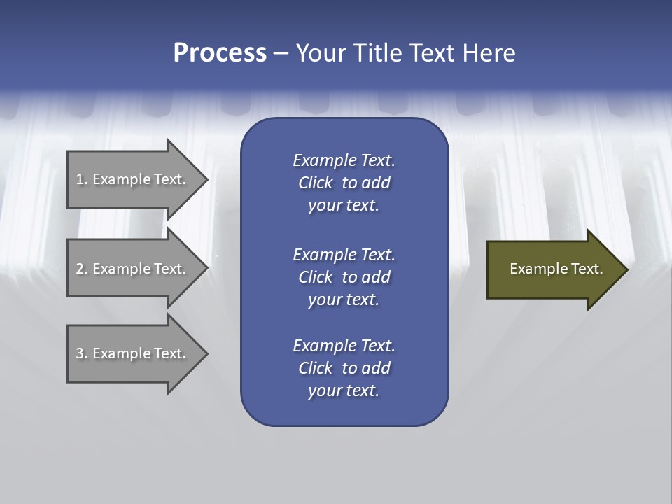 White Radiator PowerPoint Template