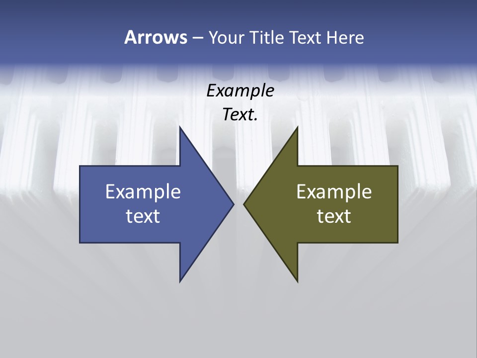 White Radiator PowerPoint Template