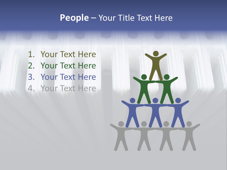 White Radiator PowerPoint Template