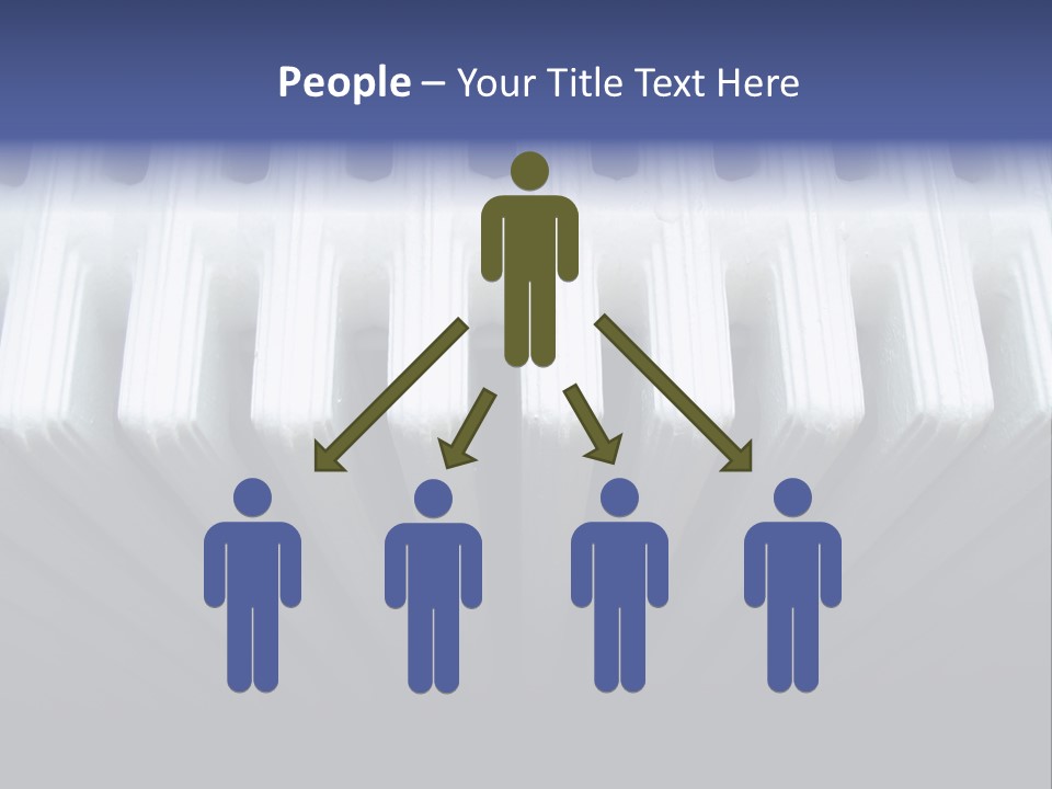 White Radiator PowerPoint Template