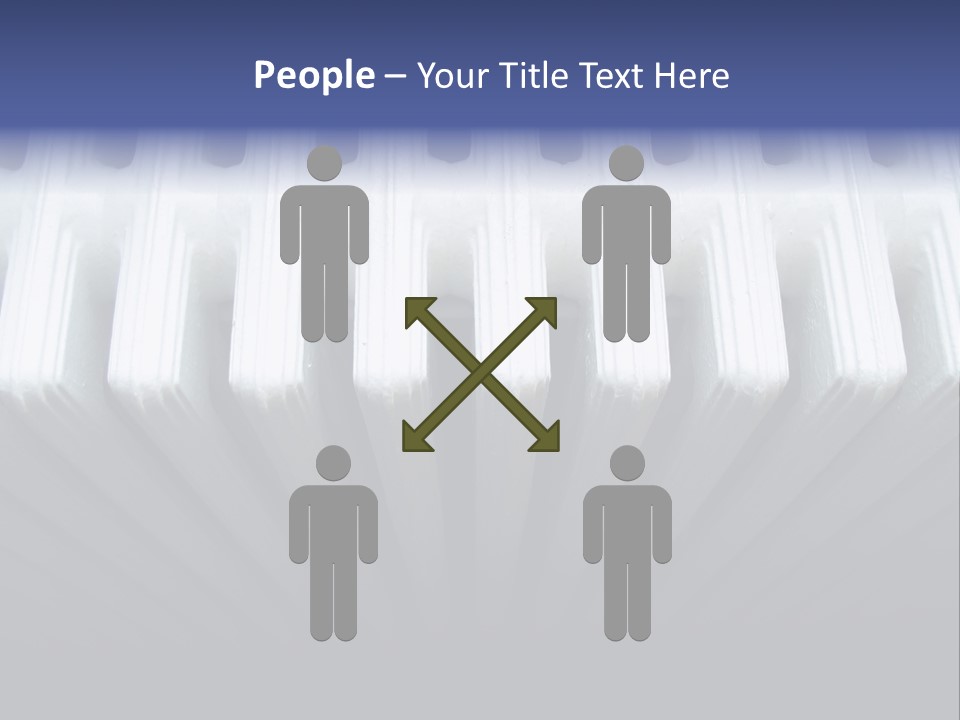 White Radiator PowerPoint Template