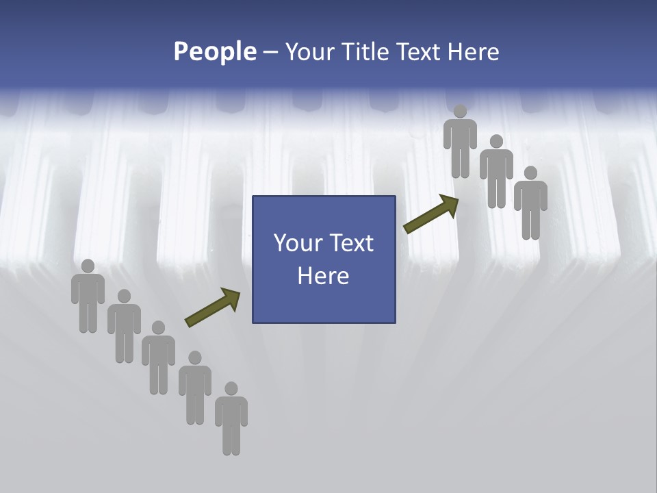 White Radiator PowerPoint Template