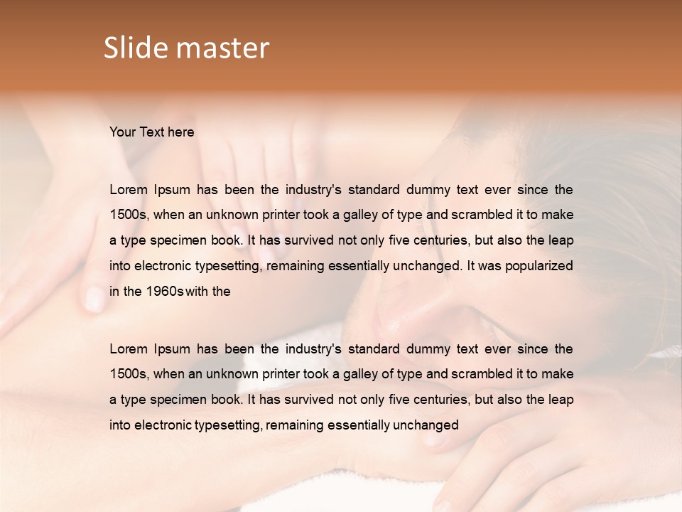 Sao Paulo, Brazil. Top View By Night PowerPoint Template