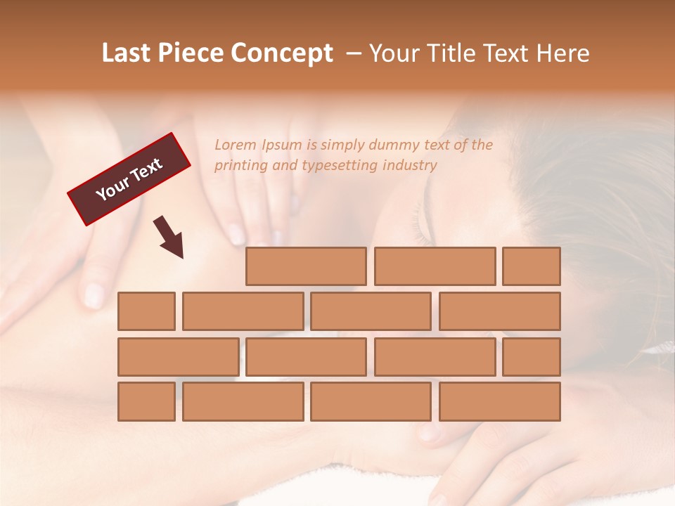 Sao Paulo, Brazil. Top View By Night PowerPoint Template