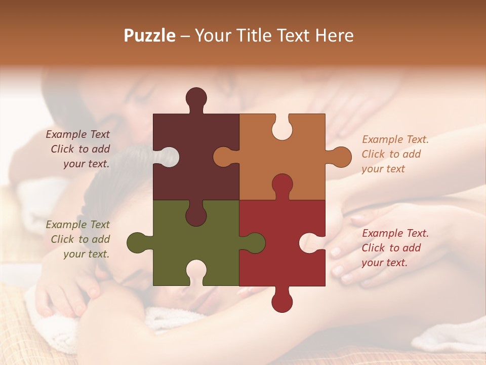 Girl Pulls Woollen Beanie Over Face In Playful Manner PowerPoint Template