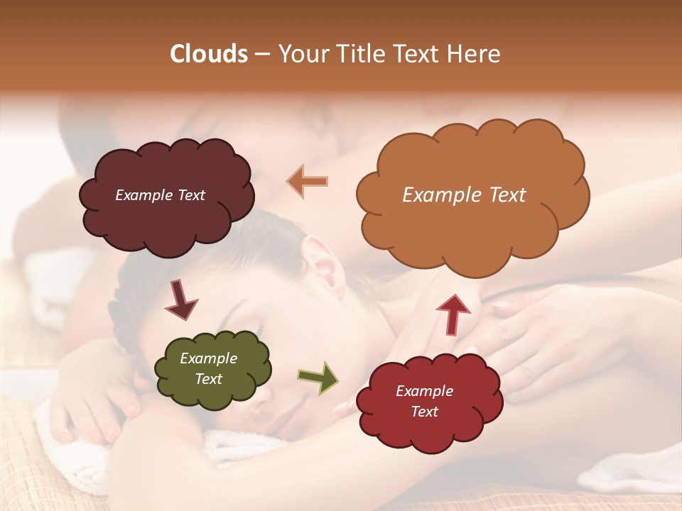 Girl Pulls Woollen Beanie Over Face In Playful Manner PowerPoint Template