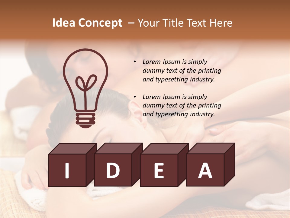 Girl Pulls Woollen Beanie Over Face In Playful Manner PowerPoint Template