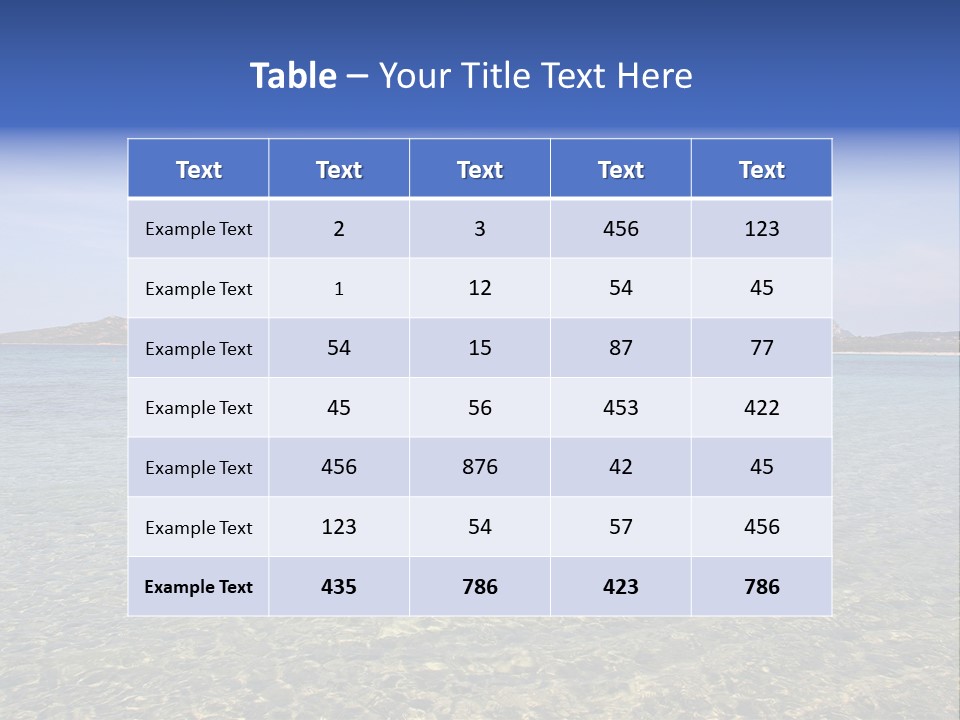 Sardinia PowerPoint Template