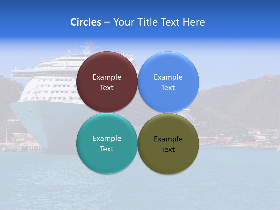Cruise Ship PowerPoint Template
