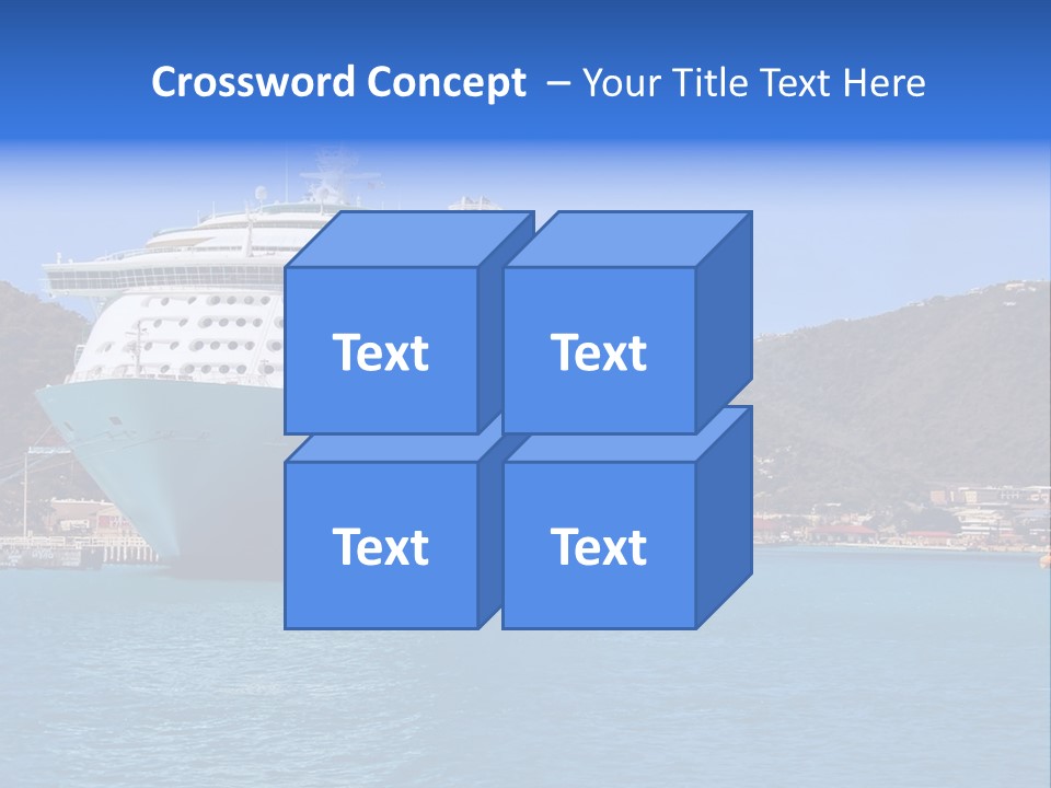 Cruise Ship PowerPoint Template