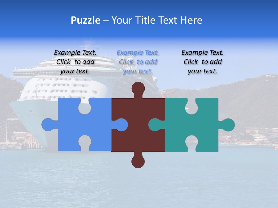 Cruise Ship PowerPoint Template