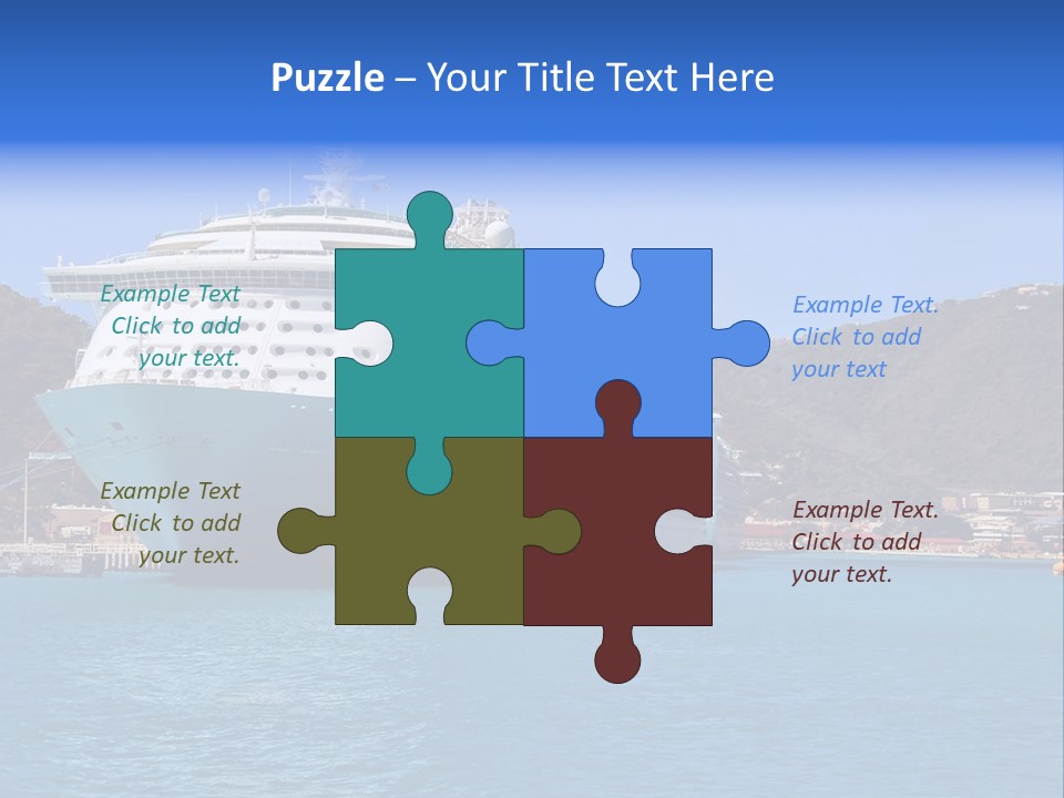 Cruise Ship PowerPoint Template