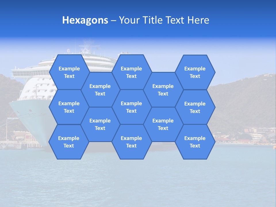 Cruise Ship PowerPoint Template