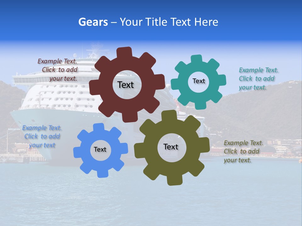 Cruise Ship PowerPoint Template