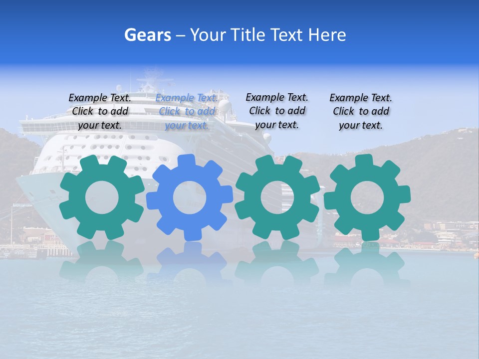 Cruise Ship PowerPoint Template