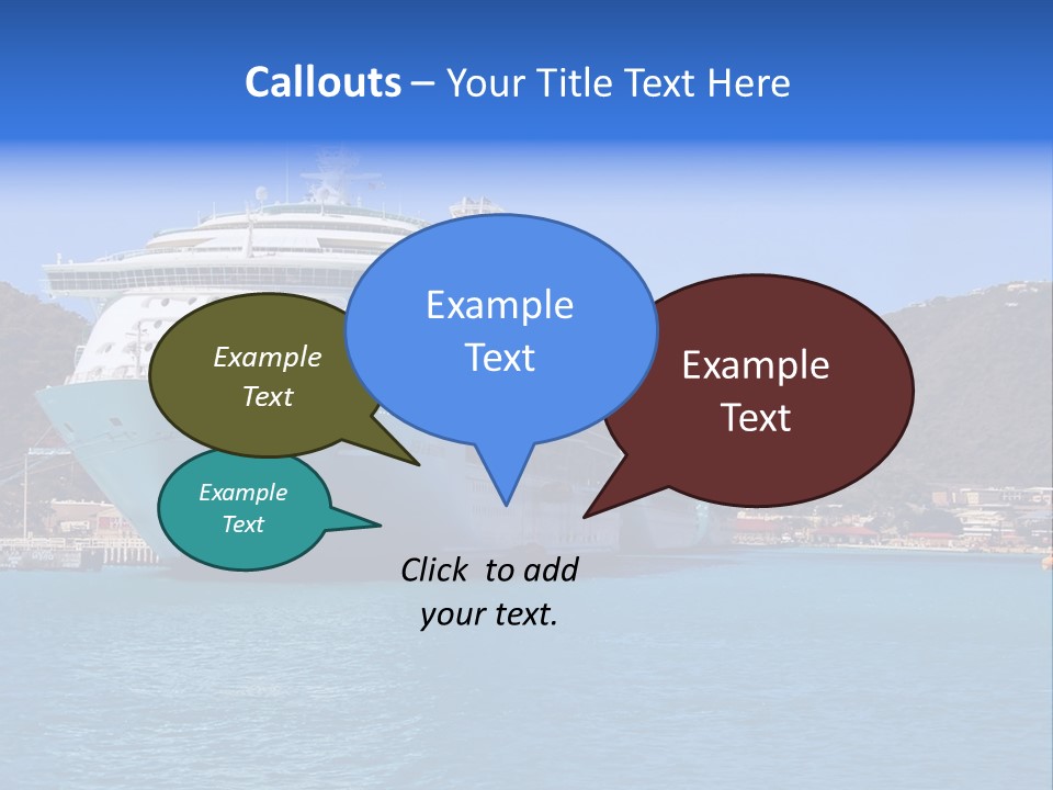 Cruise Ship PowerPoint Template