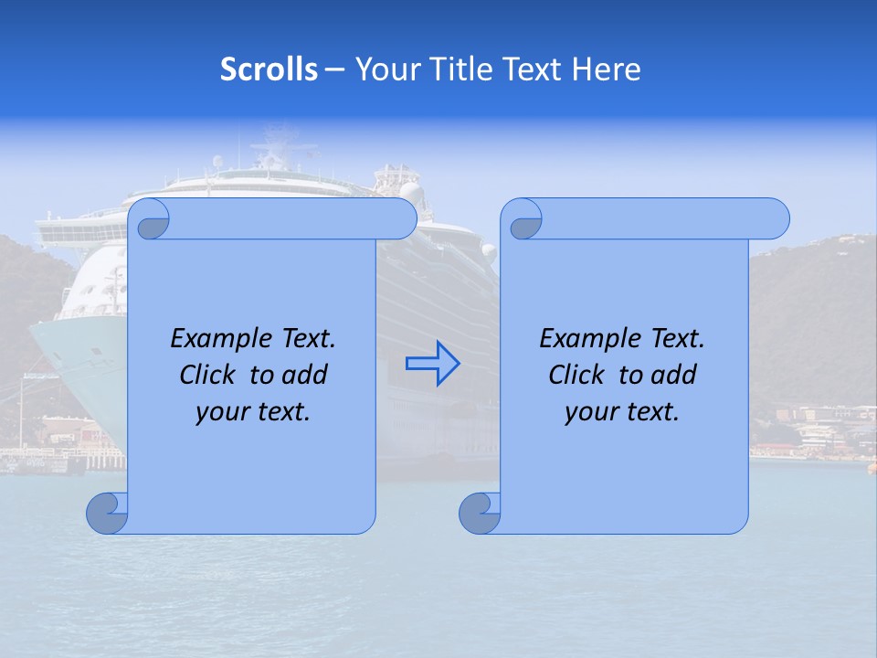 Cruise Ship PowerPoint Template