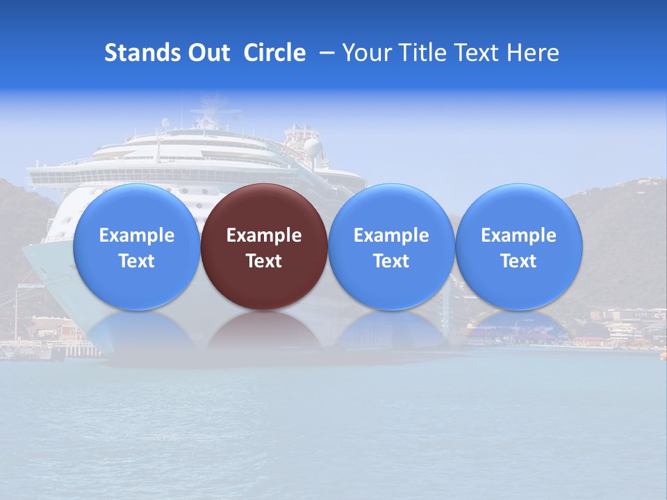 Cruise Ship PowerPoint Template