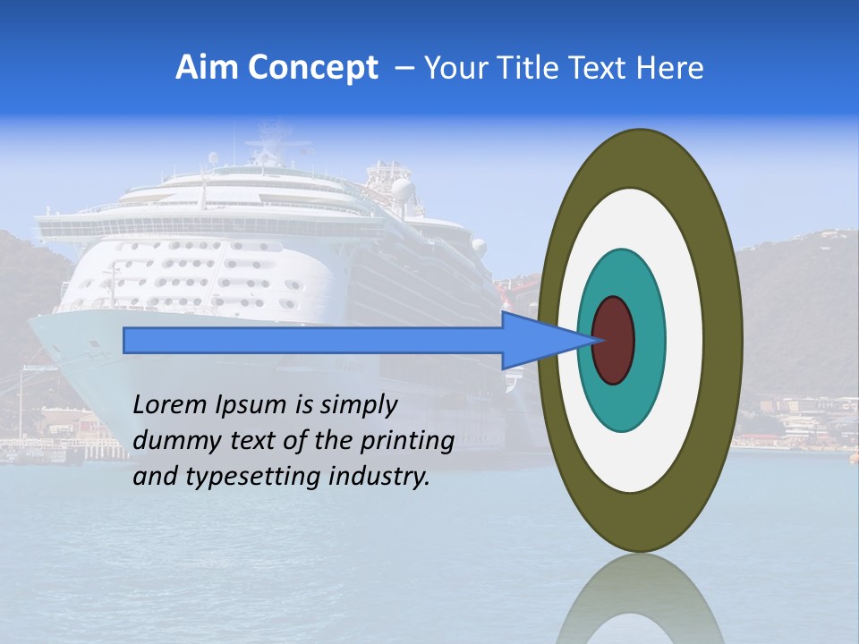Cruise Ship PowerPoint Template