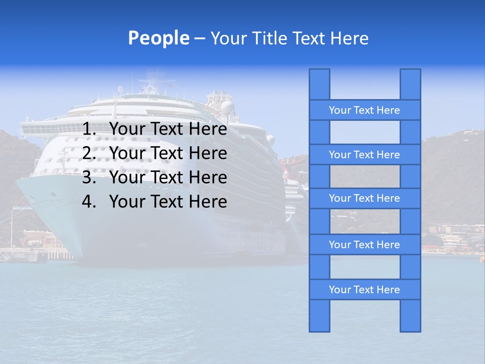 Cruise Ship PowerPoint Template