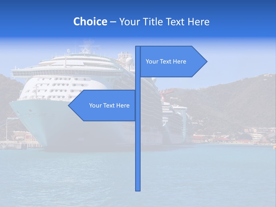 Cruise Ship PowerPoint Template