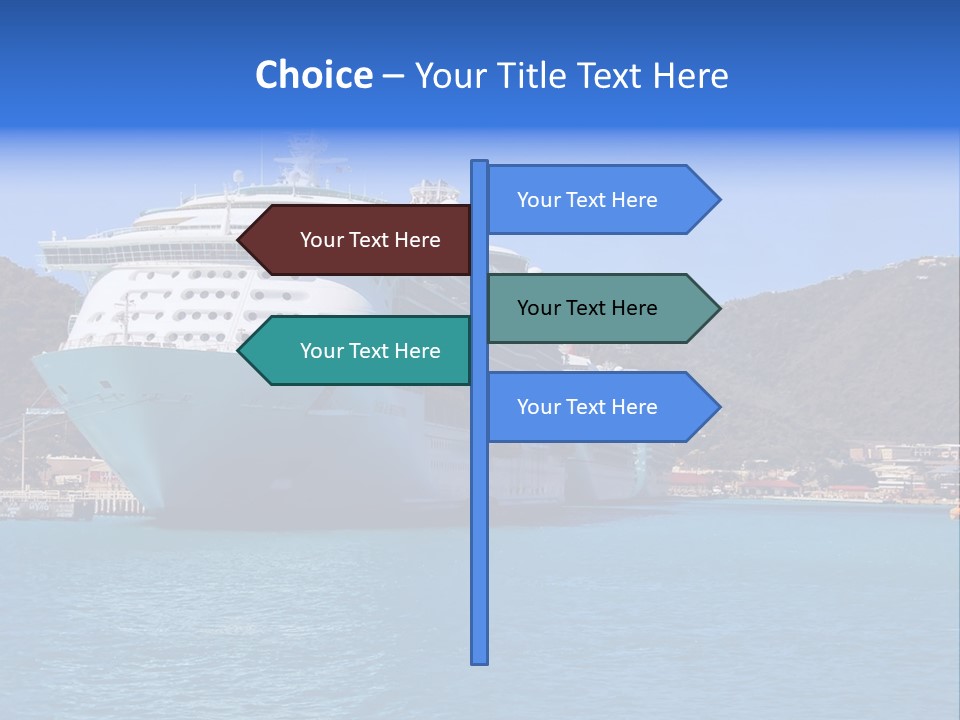 Cruise Ship PowerPoint Template